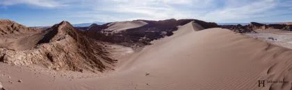 A dune in Atacama Desert, Northern Chile