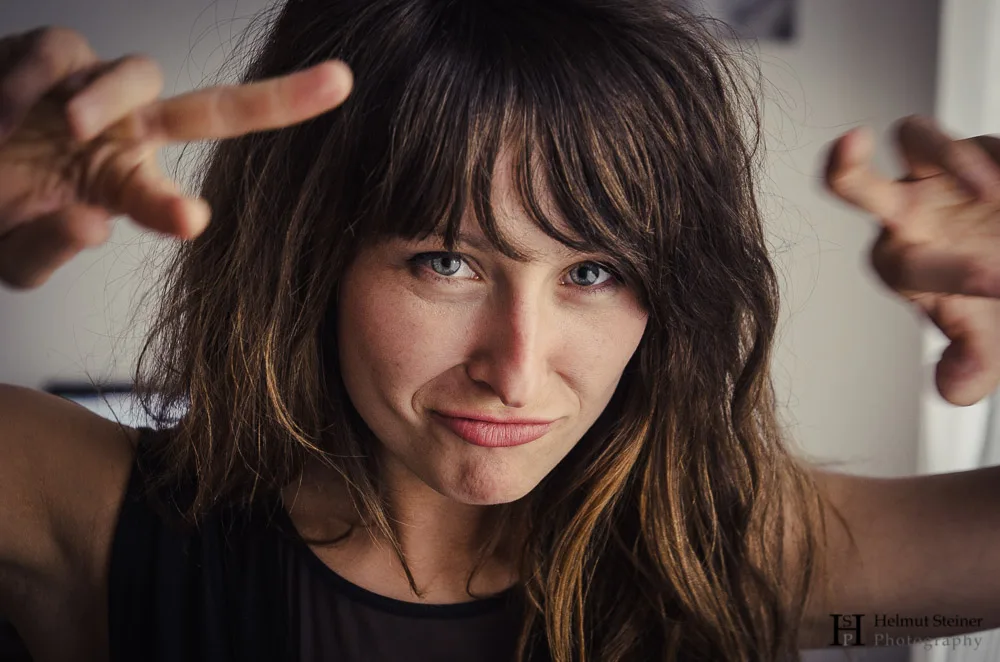 Portrait of a young woman