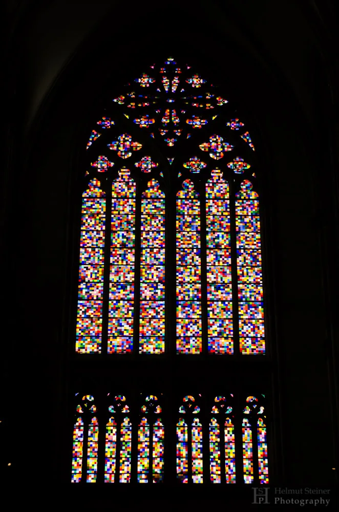 Window of the cathedral in Cologne