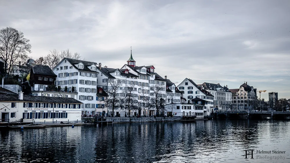 Dark clouds over Zürich