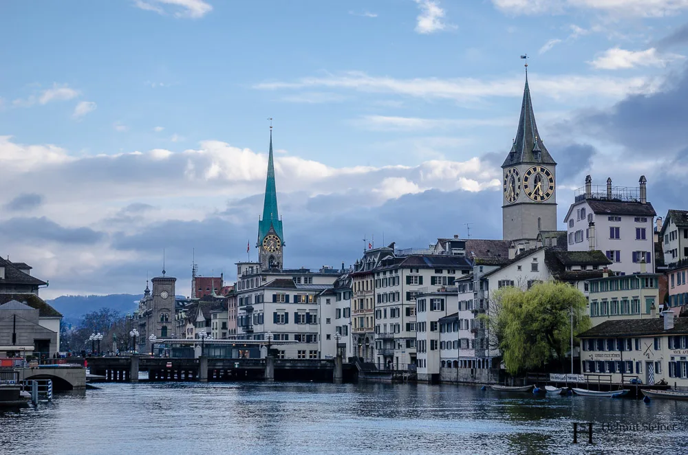 A view of downtown, Zürich.