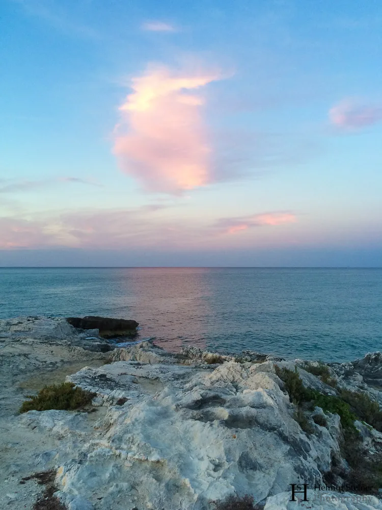 cloud over the sea, Italy