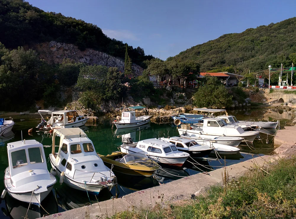 Hafen, Krk, Kroatien
