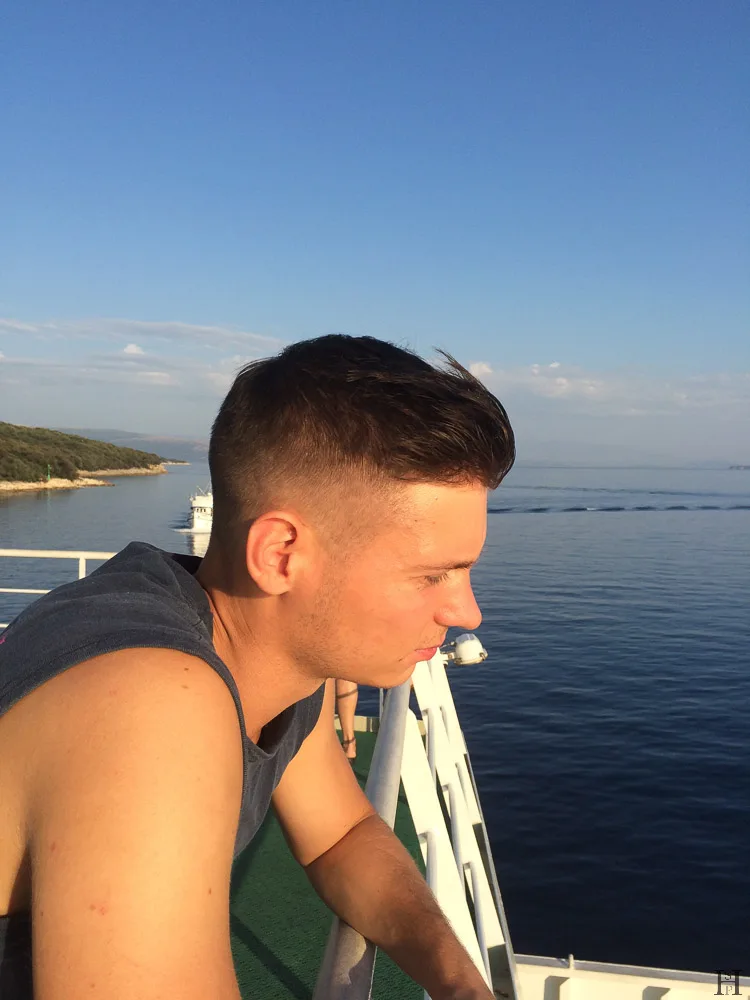 Fähre, Helmut Steiner, Krk, Kroatien
