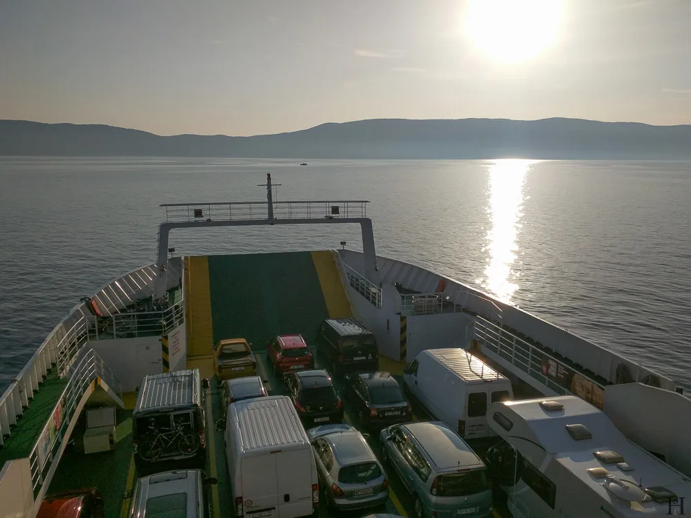 Fähre, Krk, Kroatien