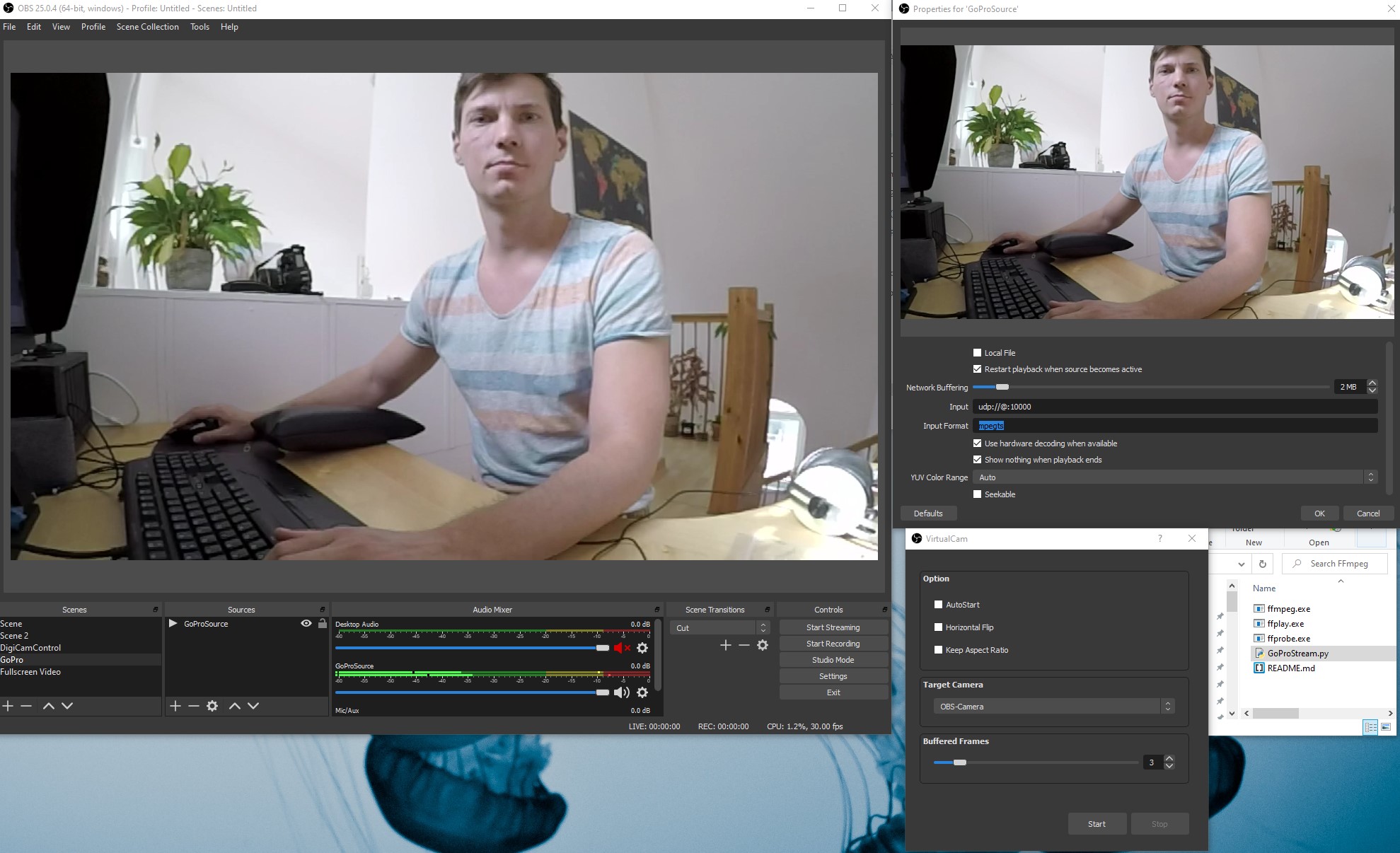 How to Use Your GoPro as Webcam with OBS Capture Card Required) – Steiner