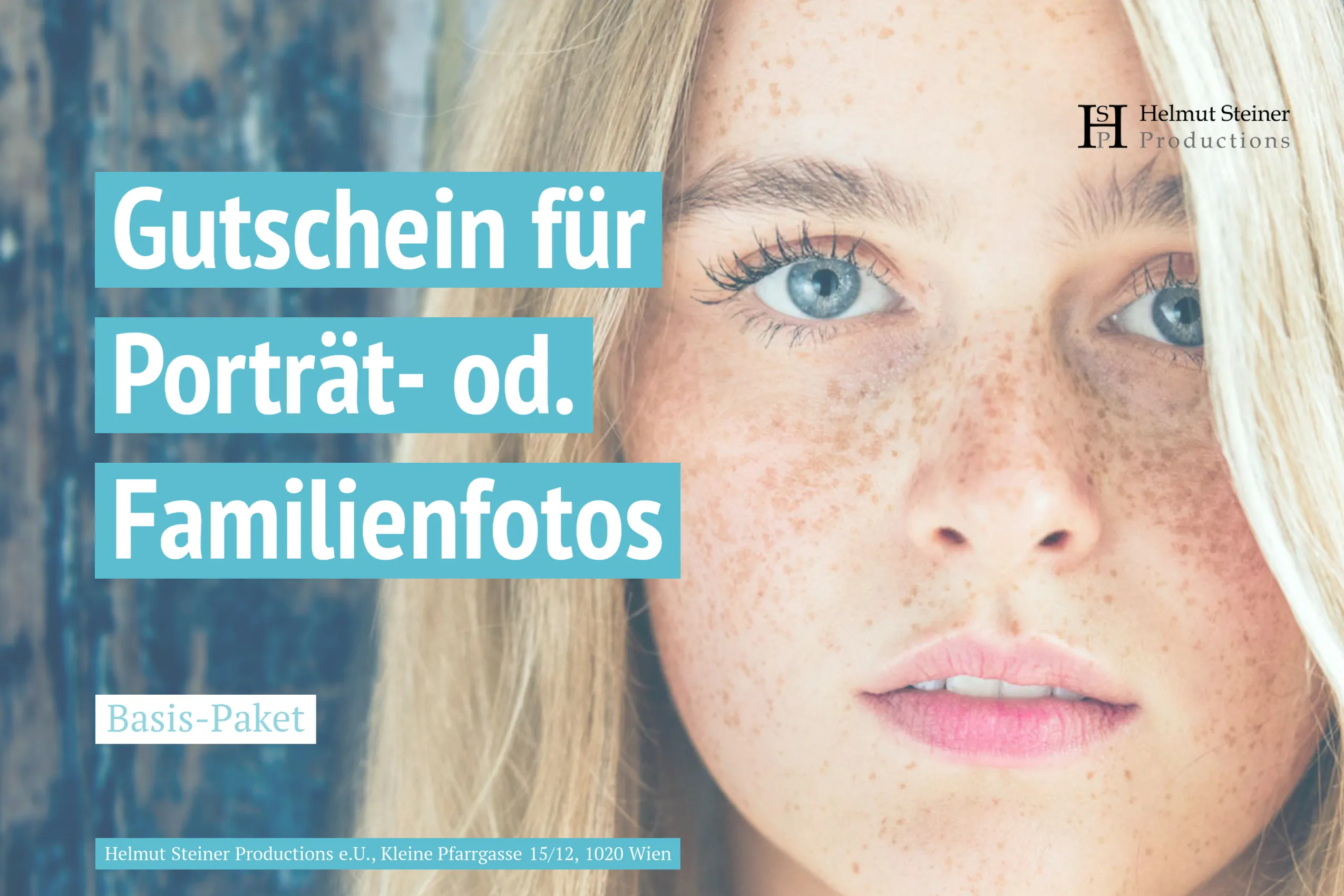 Gutschein für Basis Porträt- oder Familienfoto-Paket